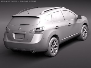 Nissan Rogue Modelo 3D