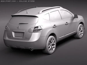 Nissan Rogue 3D Model