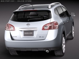 Nissan Rogue Modelo 3D