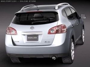 Nissan Rogue 3D Model