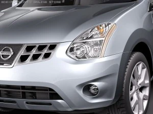 Nissan Rogue 3D Model