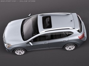 Nissan Rogue Modelo 3D