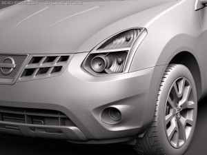 Nissan Rogue Modelo 3D