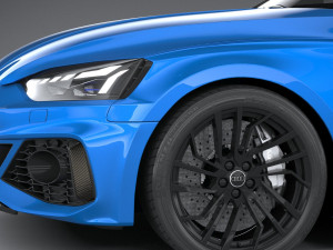 Audi RS5 Coupe 2020 3D Model
