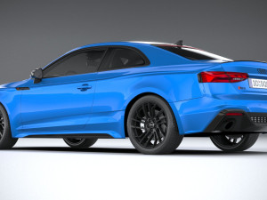 Audi RS5 Coupe 2020 3D Model