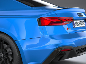 Audi RS5 Coupe 2020 3D Model