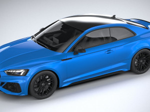 Audi RS5 Coupe 2020 3D Model