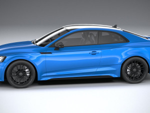 Audi RS5 Coupe 2020 3D Model