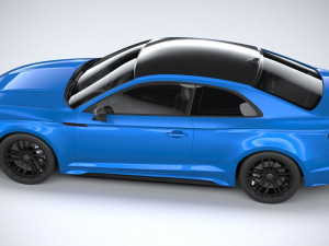 Audi RS5 Coupe 2020 3D Model