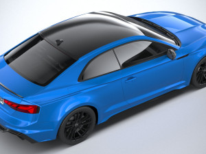 Audi RS5 Coupe 2020 3D Model