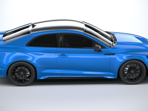 Audi RS5 Coupe 2020 3D Model