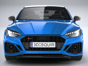 Audi RS5 Coupe 2020 3D Model