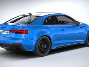 Audi RS5 Coupe 2020 3D Model