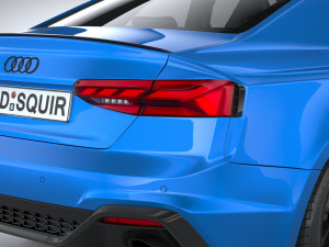 Audi RS5 Coupe 2020 3D Model