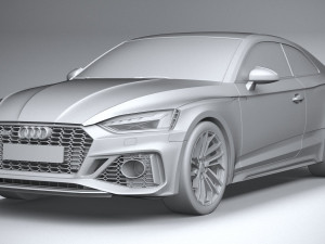 Audi RS5 Coupe 2020 3D Model
