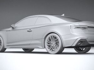 Audi RS5 Coupe 2020 3D Model