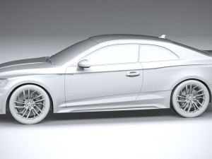 Audi RS5 Coupe 2020 3D Model