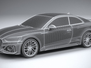 Audi RS5 Coupe 2020 3D Model