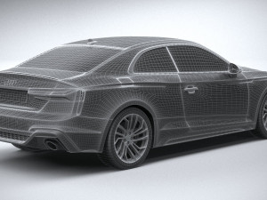 Audi RS5 Coupe 2020 3D Model