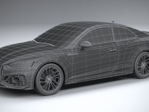 Audi RS5 Coupe 2020 3D Model