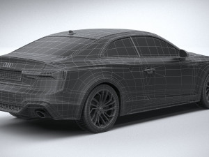 Audi RS5 Coupe 2020 3D Model