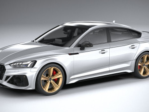 Audi RS5 Sportback 2020 3D Модель