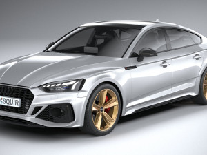 Audi RS5 Sportback 2020 3D Model