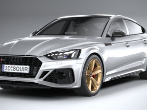 Audi RS5 Sportback 2020 3D Model