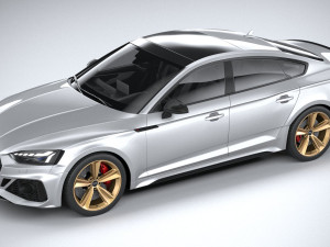 Audi RS5 Sportback 2020 3D Model