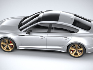 Audi RS5 Sportback 2020 3D Model