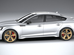 Audi RS5 Sportback 2020 3D Model