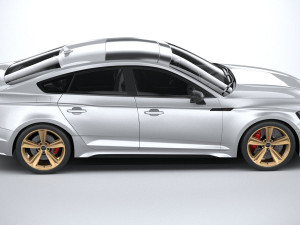 Audi RS5 Sportback 2020 3D Model