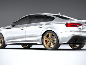 Audi RS5 Sportback 2020 3D Model