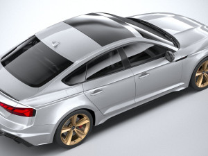 Audi RS5 Sportback 2020 3D Model