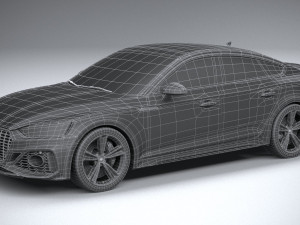 Audi RS5 Sportback 2020 3D Model