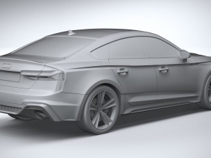 Audi RS5 Sportback 2020 3D Model