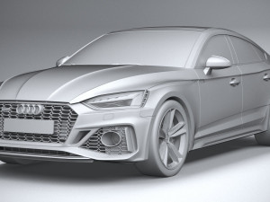 Audi RS5 Sportback 2020 3D Model