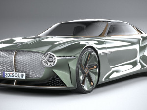 Bentley EXP 100 GT Concept 2019 3D मॉडल