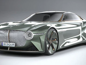 Bentley EXP 100 GT Concept 2019 3D Model