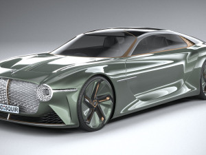 Bentley EXP 100 GT Concept 2019 3D मॉडल