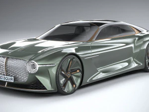 Bentley EXP 100 GT Concept 2019 3D Model