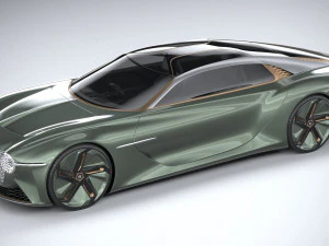Bentley EXP 100 GT Concept 2019 3D Model
