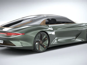 Bentley EXP 100 GT Concept 2019 3D Model