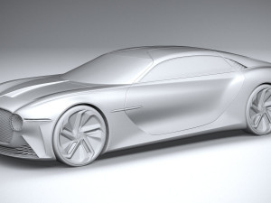 Bentley EXP 100 GT Concept 2019 3D मॉडल