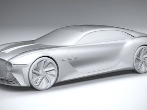 Bentley EXP 100 GT Concept 2019 3D Model