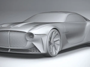 Bentley EXP 100 GT Concept 2019 3D Model