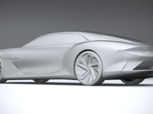 Bentley EXP 100 GT Concept 2019 3D मॉडल