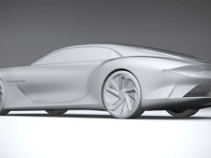 Bentley EXP 100 GT Concept 2019 3D Model