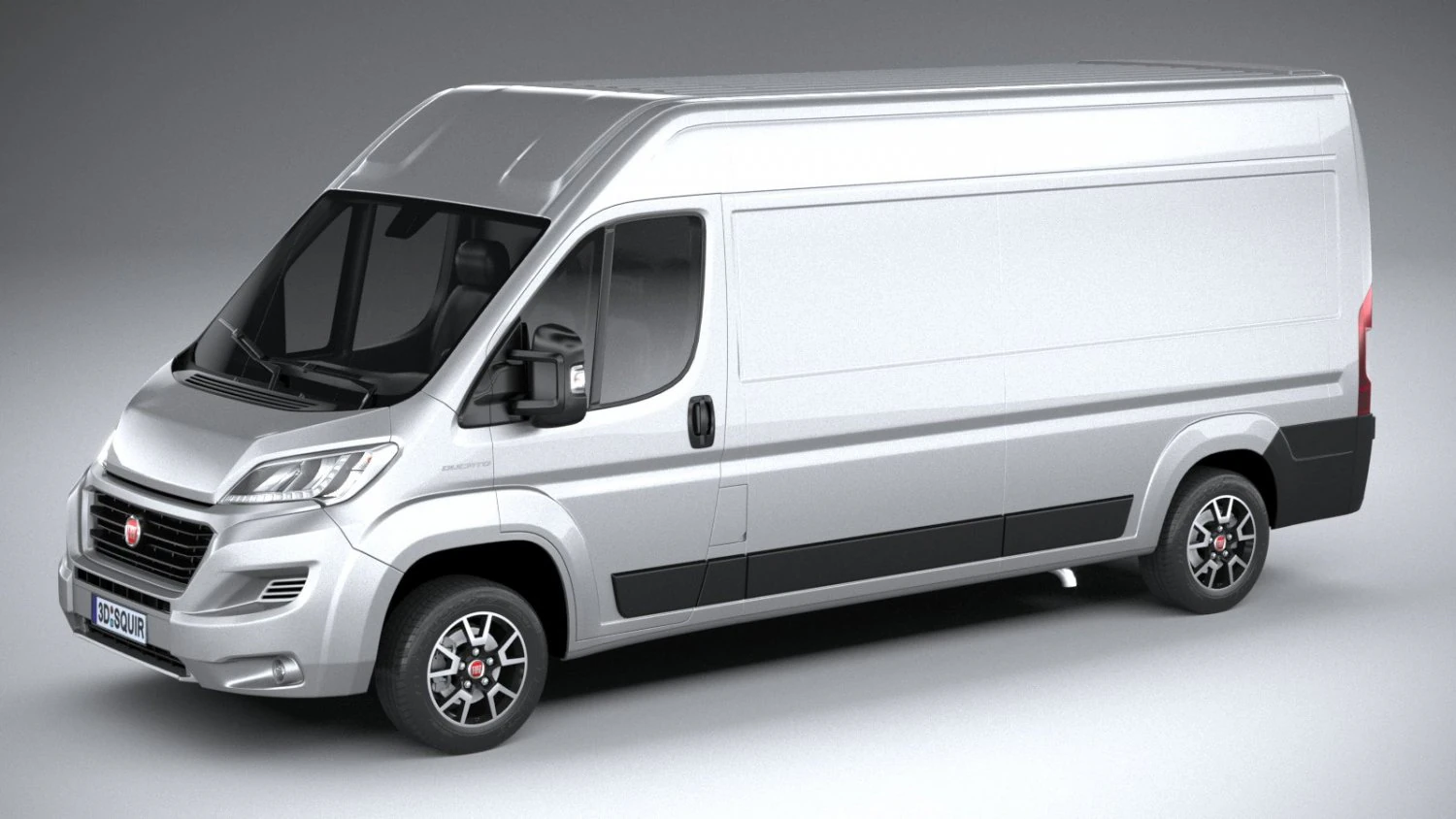Fiat Ducato 2020 3D Model .c4d .max .obj .3ds .fbx .stl .blend 
