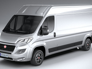 Fiat Ducato 2020 3D Model